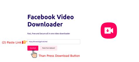 The app will spend a few seconds processing your request. . Facebook hd video downloader